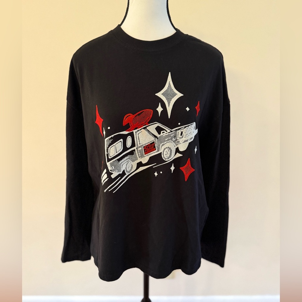 Size M women’s Toy Story Pizza Planet Long Sleeve